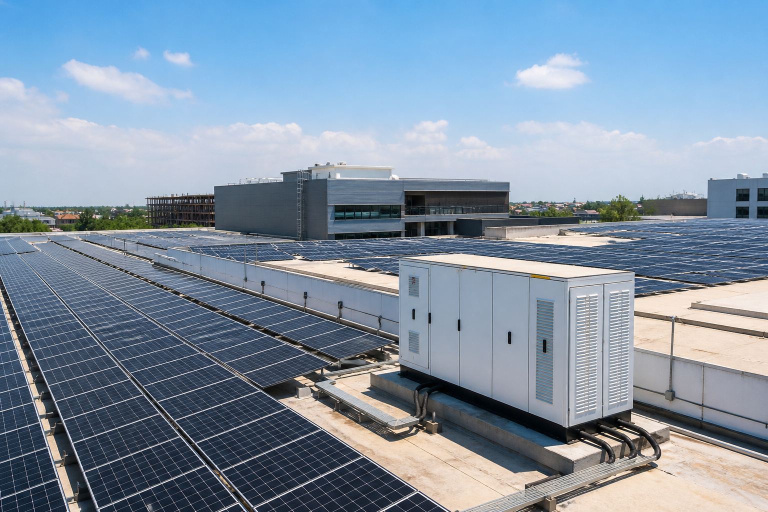 Rooftop solar and battery storage — Energy-as-a-Service, zero upfront